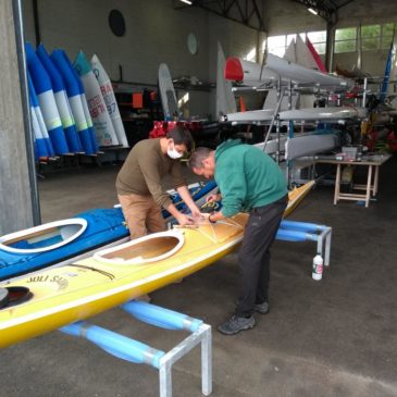 Entretien et réparations des kayaks